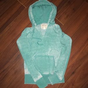 Billabong teal hoodie